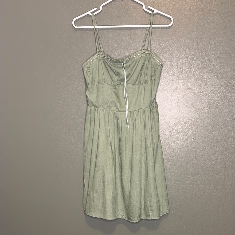 Aeropostale Green Mini Dress
